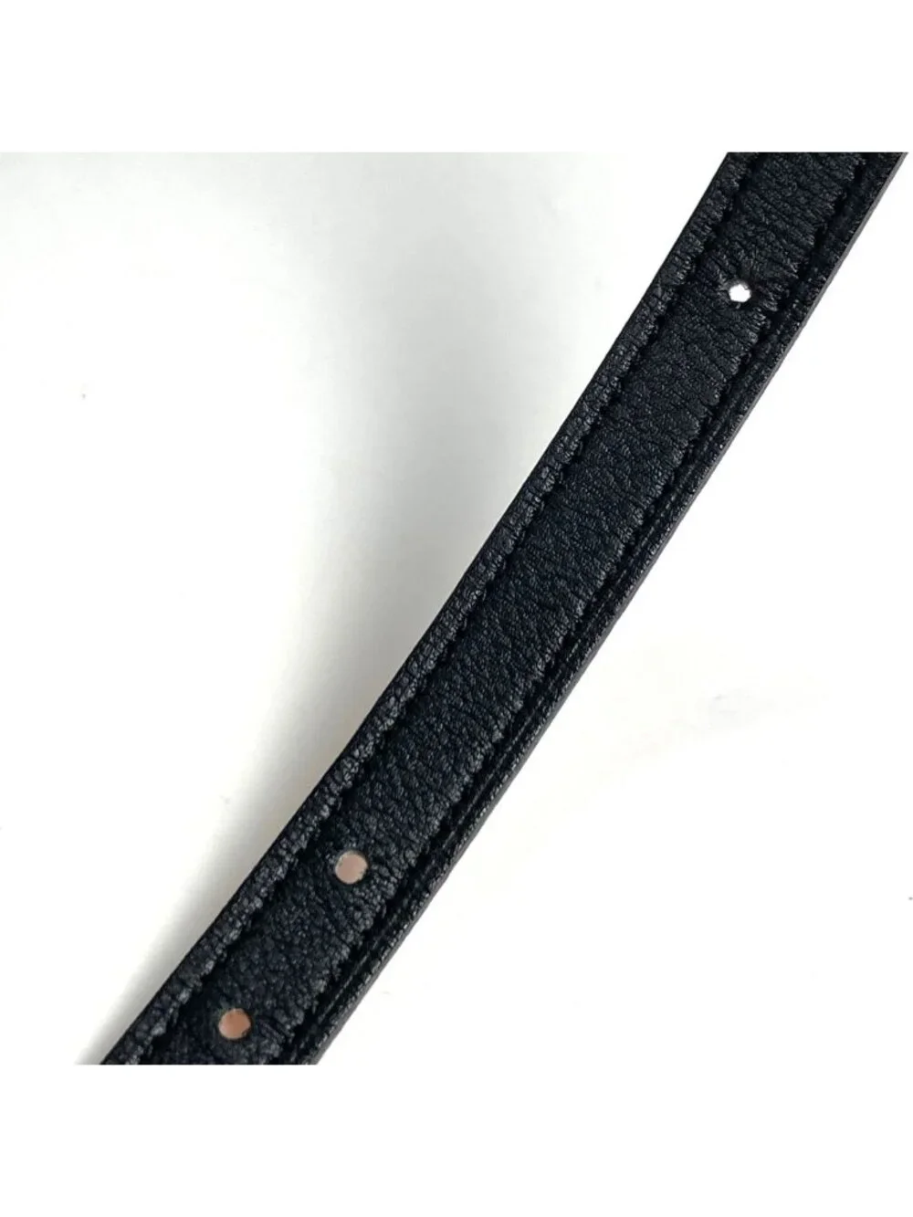 Hermes Belt Buckle Reversible Veau Epsom Black Orange